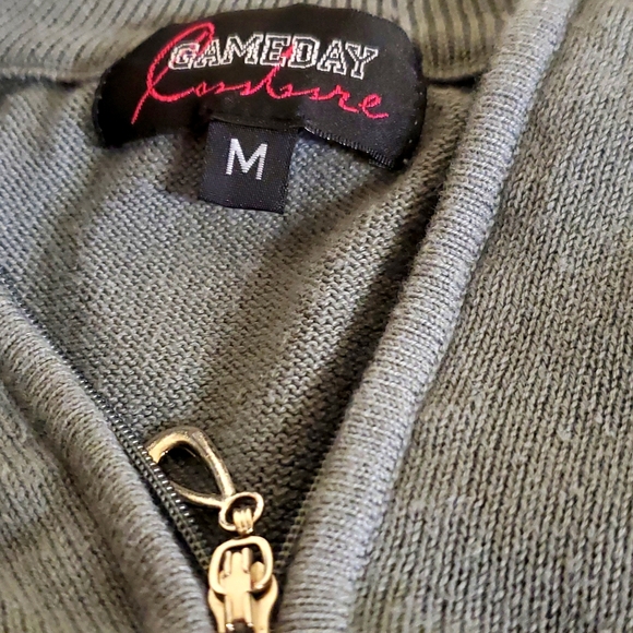 Medium GameDay Texas A & M Cashmere With Metallic Fibers Sweater - Picture 9 of 9